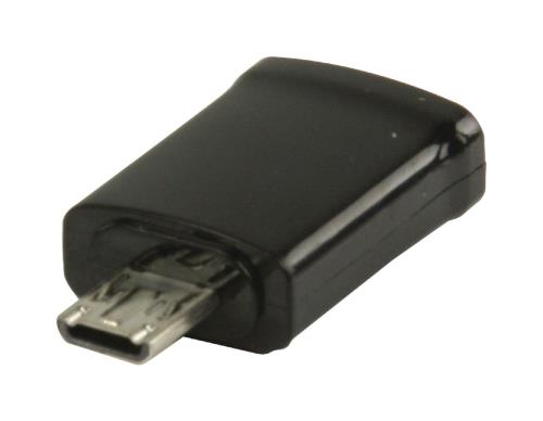 Valueline VLMP39020B MHL-adapter USB 11-pins Micro B mannelijk - USB 5-pins Micro B vrouwelijk zwart