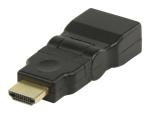Valueline VGVP34905B HDMI-adapter HDMI-connector swivel - HDMI input zwart