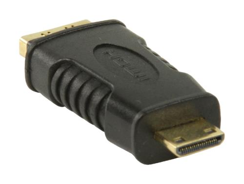 Valueline VGVP34906B HDMI-adapter HDMI mini-connector - HDMI input zwart