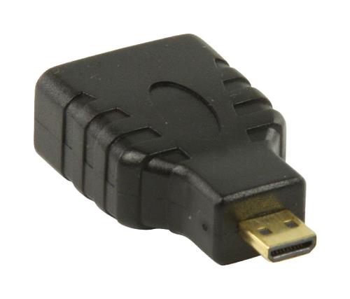 Valueline VGVP34907B HDMI-adapter HDMI micro-connector - HDMI input zwart