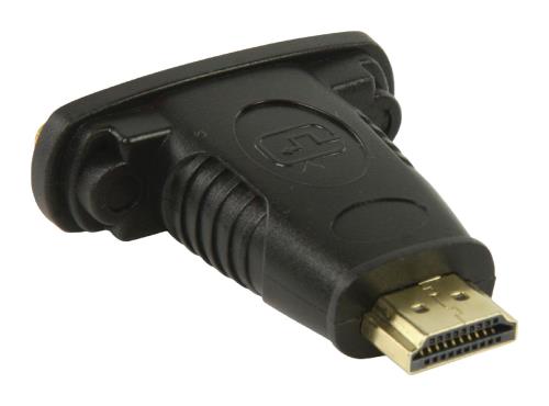 Valueline VGVP34910B HDMI - DVI-adapter HDMI-connector - DVI vrouwelijk zwart