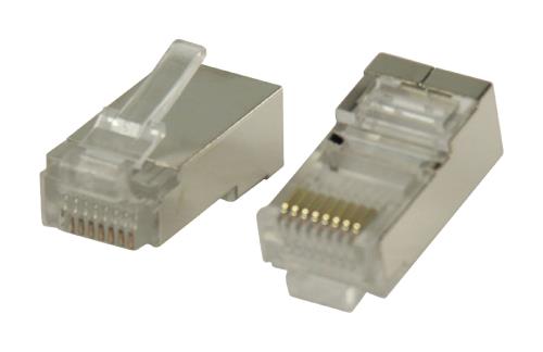 Valueline VLCP89303M RJ45 connectoren voor stranded STP CAT 5 kabels 10 stuks