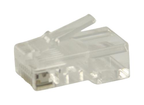 Valueline VLCP89304T RJ45 connectoren voor solid UTP CAT 6 kabels 10 stuks 10 stuks