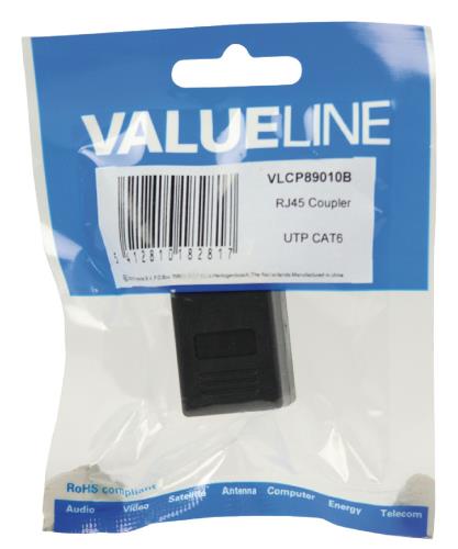 Valueline VLCP89010B RJ45 koppeling