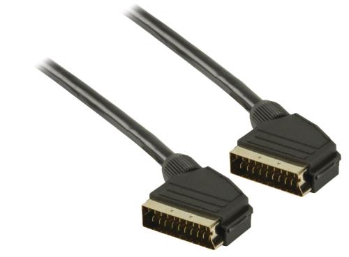 Valueline VGVP31000B20 SCART kabel SCART mannelijk - SCART mannelijk 2,00 m zwart