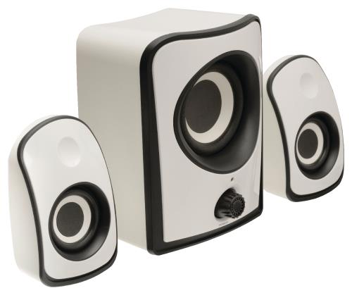 König  2.1-speakerset wit