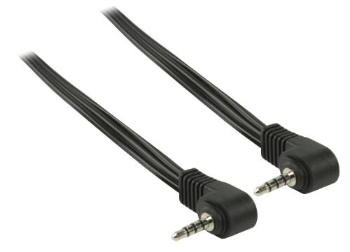 Valueline VLVP22000B10 Jack AV 3,5 mm kabel Jack AV 3,5 mm mannelijk - Jack AV 3,5 mm mannelijk 1,00 m zwart