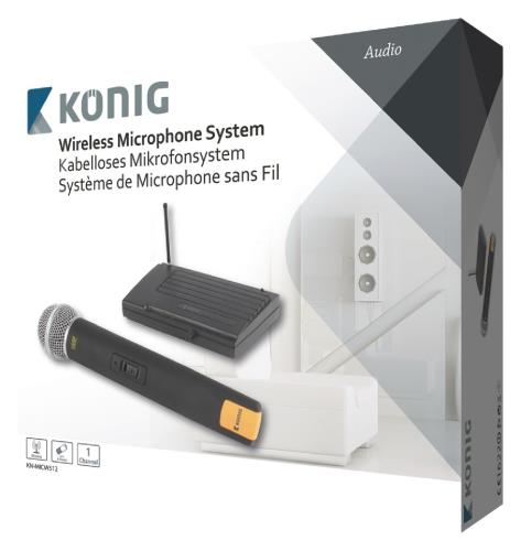 König KN-MICW512 Draadloos microfoonsysteem