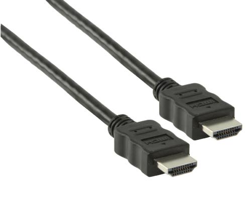 Valueline VLMB34000B20 High Speed HDMI-kabel met ethernet HDMI-connector - HDMI-connector 2,00 m zwart