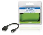 Valueline VLVB34590B02 High Speed HDMI-kabel met ethernet HDMI mini-connector - HDMI input 0,20 m zwart