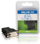 Valueline VLVB34910B HDMI - DVI-adapter HDMI connector - DVI vrouwelijk zwart
