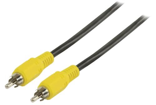 Valueline VLVB24100B30 RCA composiet kabel mannelijk - RCA composiet mannelijk 3,00 m zwart