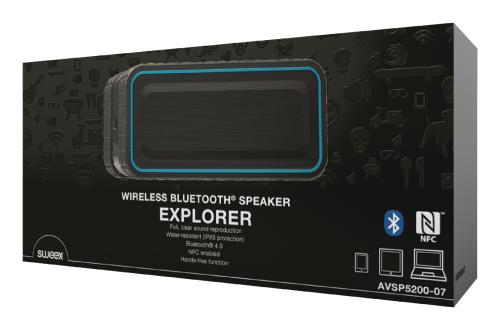 Sweex AVSP5200-07 Draadloze Bluetooth-speaker Explorer