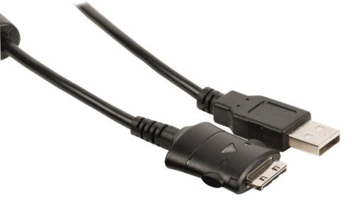 Valueline VLCP60809B20 Camera data kabel USB 2.0 A male - Samsung connector male 2,00 m zwart
