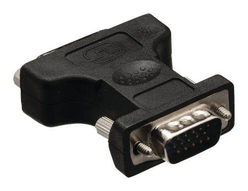 Valueline VLCB32901B DVI-adapter VGA mannelijk - DVI-I 24 + 5-pins vrouwelijk zwart