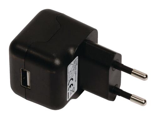 Valueline VLMP11955B USB AC-lader USB A female - AC-huisaansluiting zwart