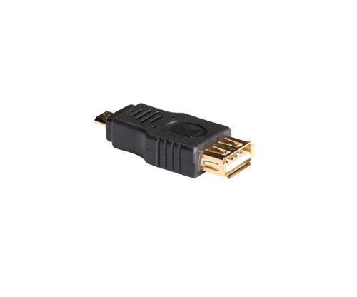 König KNC60901E USB 2.0 adapter Micro B male - A female 1 stuk grijs