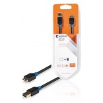 König KNC61500E20 USB 3.0 kabel A male - Micro B male 2,00 m grijs