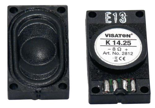 Visaton K 14.25,  8 OHM Small loudspeaker 1.4 x 25 cm (0.5" x 1") 8 ? 1.5 W