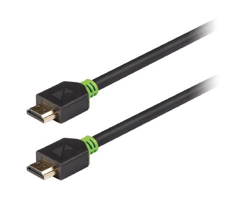 König KNV34000E20 High Speed HDMI kabel met Ethernet HDMI connector - HDMI connector 2,00 m grijs