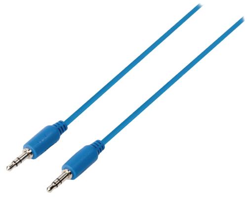 Sweex SMCA0101-07 Stereo audio kabel 3.5 mm male - male 1.00 m blauw