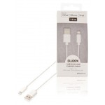 Sweex SMCA0312-01 USB sync and charge cable USB A male - 8-pin Lightning male 1.00 m white