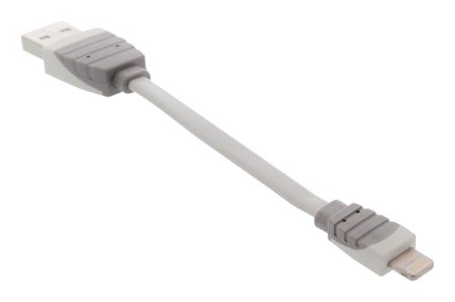 Bandridge BBM39300W01 USB sync and charge kabel USB A male - 8-pins Lightning male 0.10 m wit
