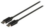 Valueline VLCP37010B30 DisplayPort 1.2 kabel DisplayPort male - male 3.00 m zwart