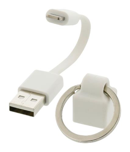 Valueline VLMP39300W0.10 USB sync & charge-kabel lightning mannelijk - USB A mannelijk 0,10 m wit
