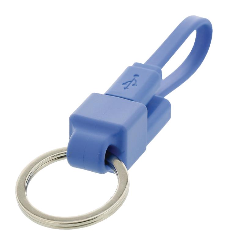 Valueline VLMP60410L0.10 USB 2.0 adapterkabel A Male - Micro B Male 0,10 m blauw