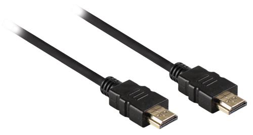 Valueline VGVT34000B75 High Speed HDMI kabel met ethernet HDMI connector - HDMI connector 7,50 m zwart