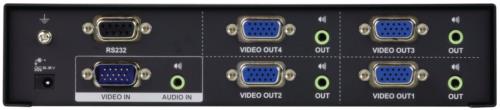 Aten VS0104 Video/audio splitter VGA, 4-port