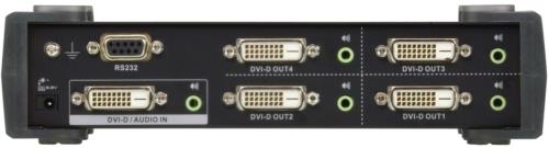 Aten VS174 Video/audio splitter DVI, 4-port, dual link