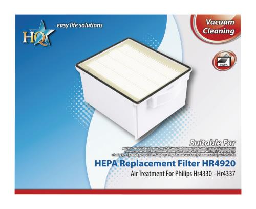 HQ HR4920-HQN HEPA vervangingsfilter HR4920