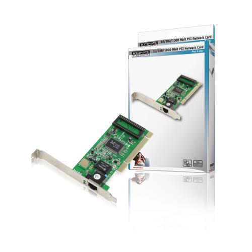 König CMP-NWCARD22 PCI netwerkkaart 10 / 100 / 1000 Mbps