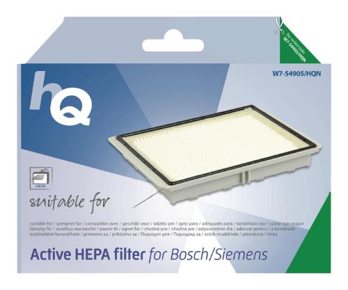 HQ W7-54905-HQN Actieve HEPA filter Bosch/Siemens