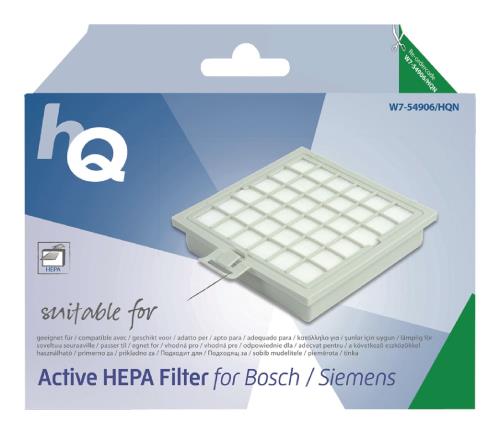 HQ W7-54906-HQN Actieve HEPA-filter Bosch/Siemens