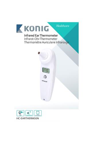 König HC-EARTHERM50N Infrarood oorthermometer