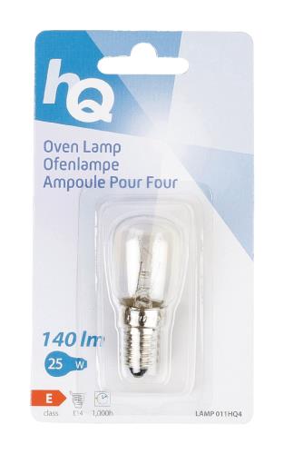 HQ LAMP O11HQ4 Ovenlamp E14 25W
