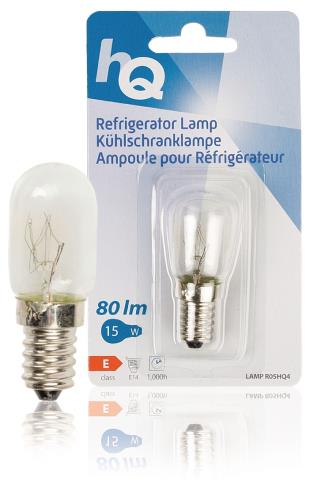 HQ LAMP R05HQ4 Koelkastlamp T22 15 W E14