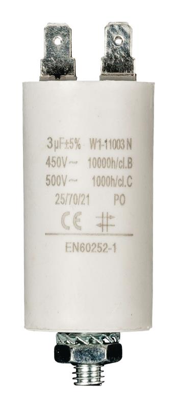 Fixapart W1-11003N Condensator 3.0uf / 450 V + aarde