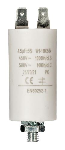 Fixapart W1-11005N Condensator 4.5uf / 450 V + aarde