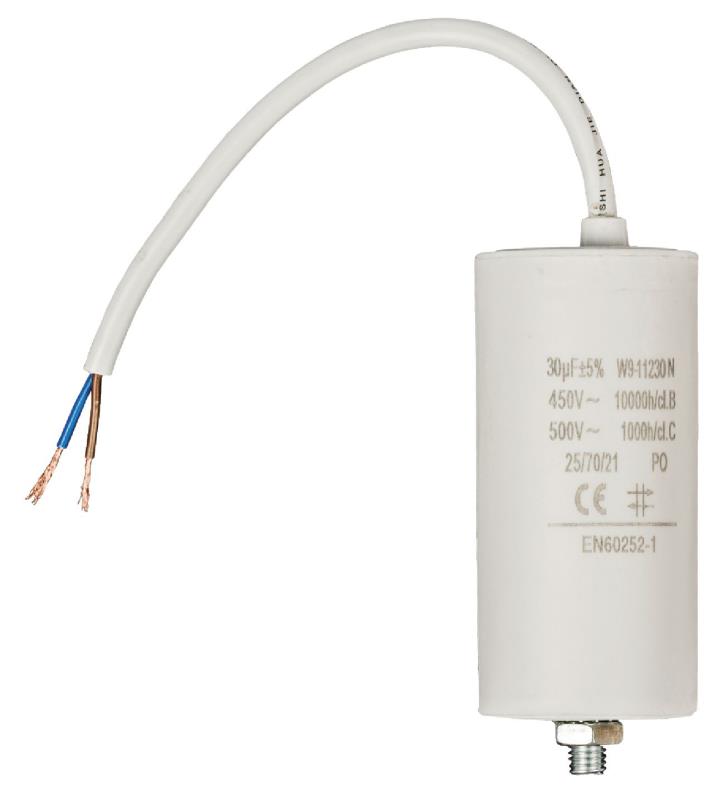 Fixapart W9-11230N Condensator 30.0uf / 450 V + kabel