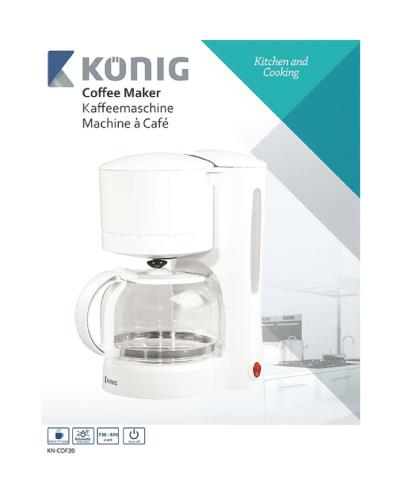 König KN-COF20 Koffiezetapparaat 11 kops wit