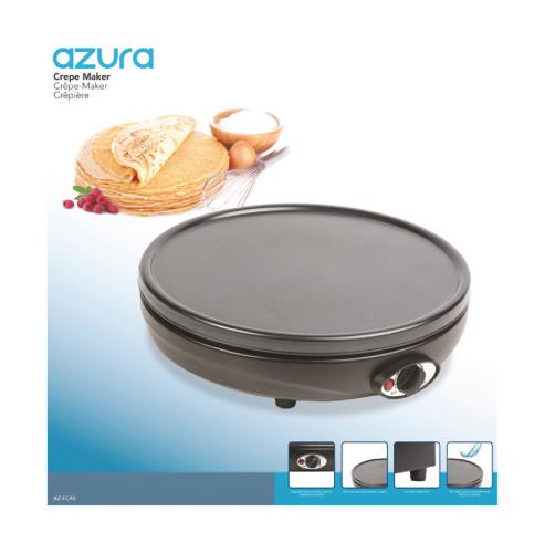 AzurA AZ-FC40 Crepe maker Ø 30 cm met beslagverdeler