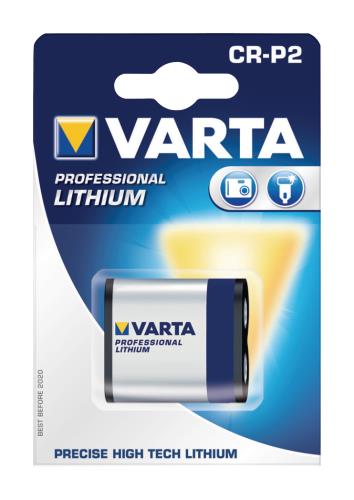 Varta 6204.301.401 CRP2 lithium foto batterij 6 V 1300 mAh 1-blister