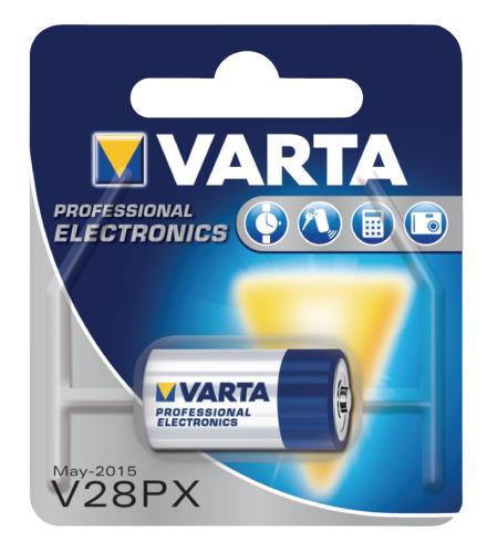 Varta 4028.101.401 V28PX Silveroxide batterij 6.2 V 145 mAh