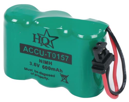 HQ ACCU-T0157 Batterijpack DECT telefoons NiMH 3.6 V 600 mAh