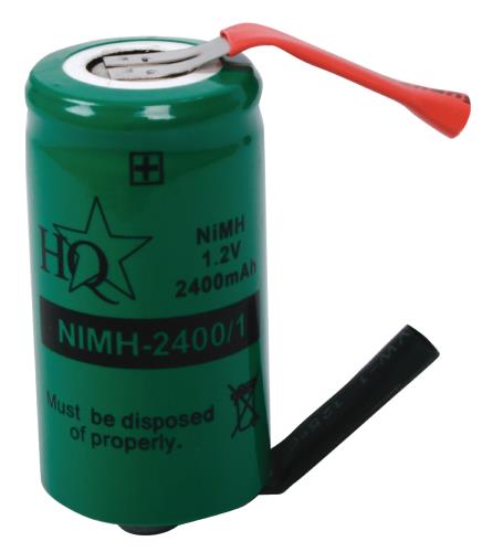 HQ NIMH-2400/1 Batterijpack NiMH 1.2 V 2400 mAh