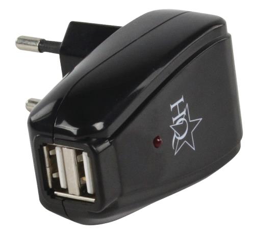 HQ P.SUP.USB402 Dubbele USB lader